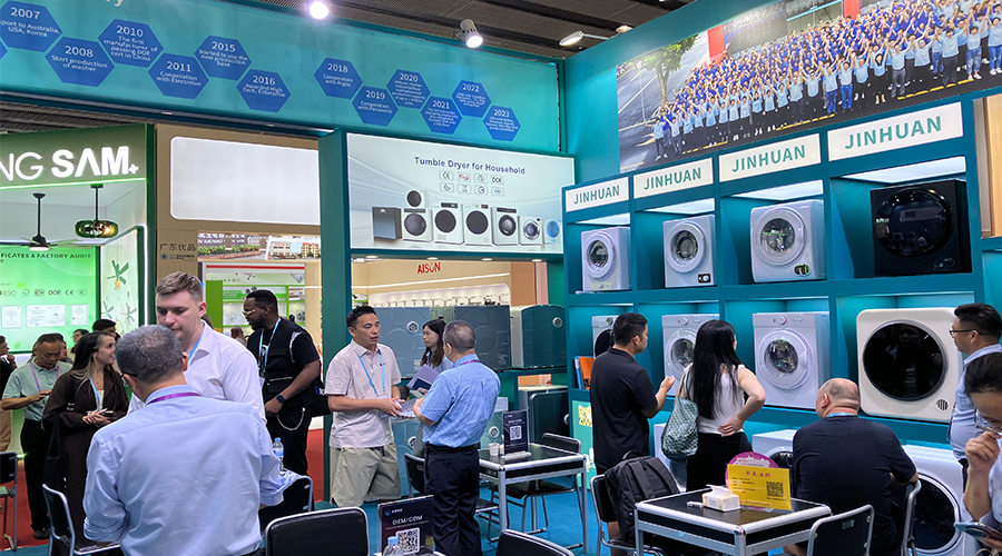 廣交會(huì)新老朋友齊聚，金環(huán)電器展位人氣旺