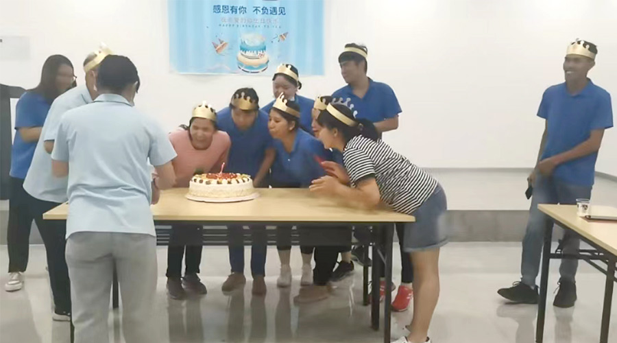 金環(huán)電器6月份員工生日會(huì)  美好如約而至！