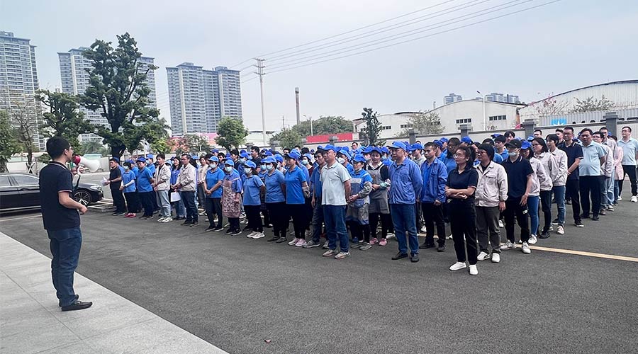 安全至上 防范未“燃”！金環(huán)電器開展消防安全演練