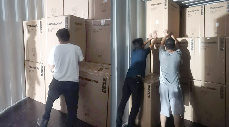 出貨速度！金環(huán)電器順利完成松下客戶的衣物烘干機(jī)出貨