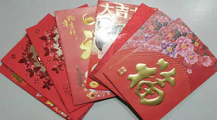 開工好彩頭！金環(huán)電器銷售部為員工派發(fā)開工紅包！