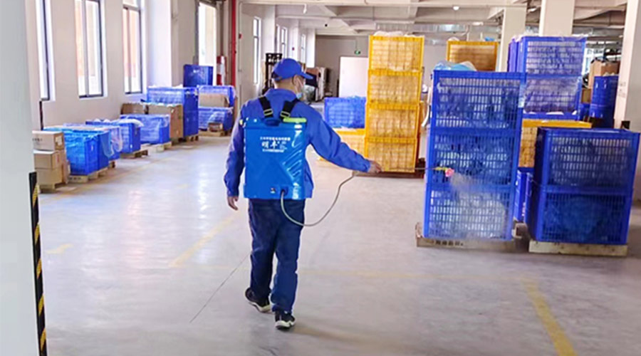 健康和安全放首位！金環(huán)電器全面開展工廠除菌工作